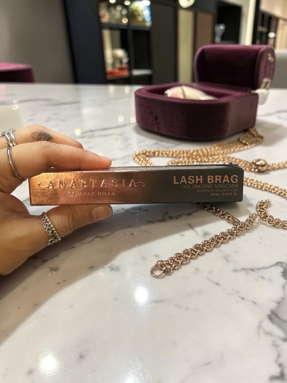 Anastasia Beverly Hills Lash Brag Volumizing Mascara - Rose Gold and Black